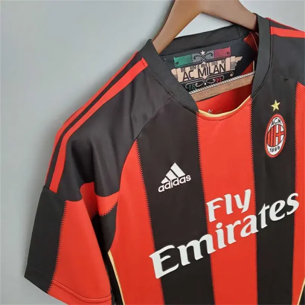 2010/11 AC Milan Retro Jersey Home