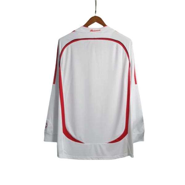 06-07 AC Milan UCL Final Retro Jersey Away Long Sleeve