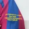 2005/06 Barcelona Retro Long Sleeve UCL Edition Home Jersey
