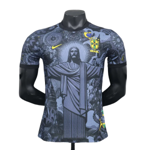 2024 Brazil Christ the Redeemer Special Kit Player Version Shirt Football