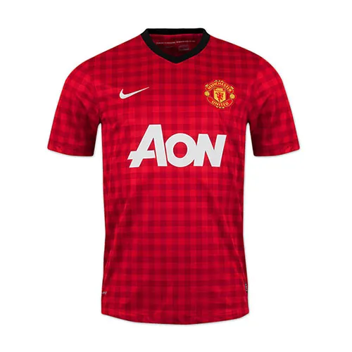 2012/13 Manchester United ROONEY #10 #5 #20 #22 Retro Jersey Home