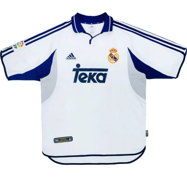 2000/01 Real Madrid Retro Jersey Home