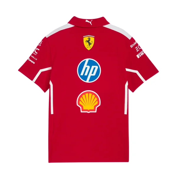 Puma Men F1 Scuderia Ferrari 2025 Team Polo Shirt