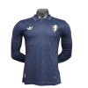 24-25 Juventus Away Soccer Jersey Player Version Long Sleeve