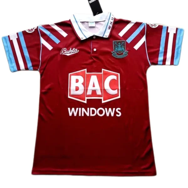 1991/92 West Ham United Retro Jersey Home