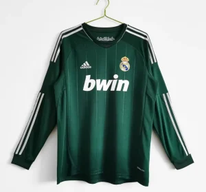 2012/13 Real Madrid Retro Long Sleeve Jersey Third Away