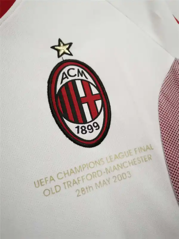 2002/03 AC Milan Retro Jersey Away