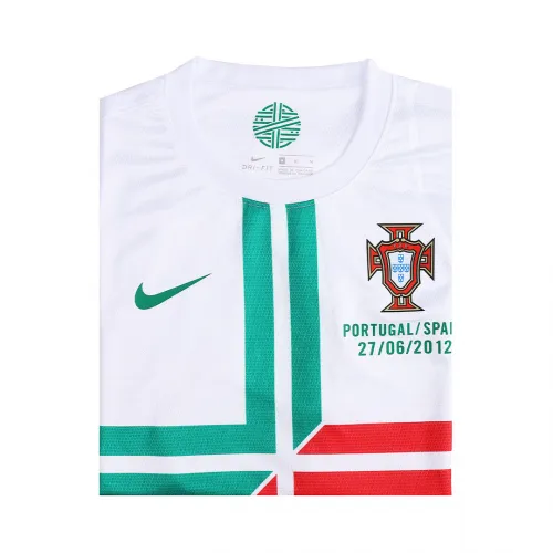 Portugal Ronaldo #7 Retro Jersey Away Replica Euro Cup 2012